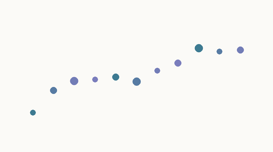 Abstract illustration of scattered points with no pattern visible
